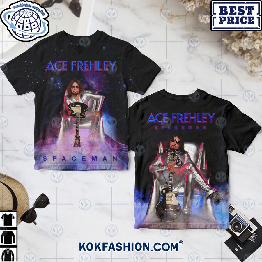 ace frehley spaceman album shirt 1 670 Kokfashion.com