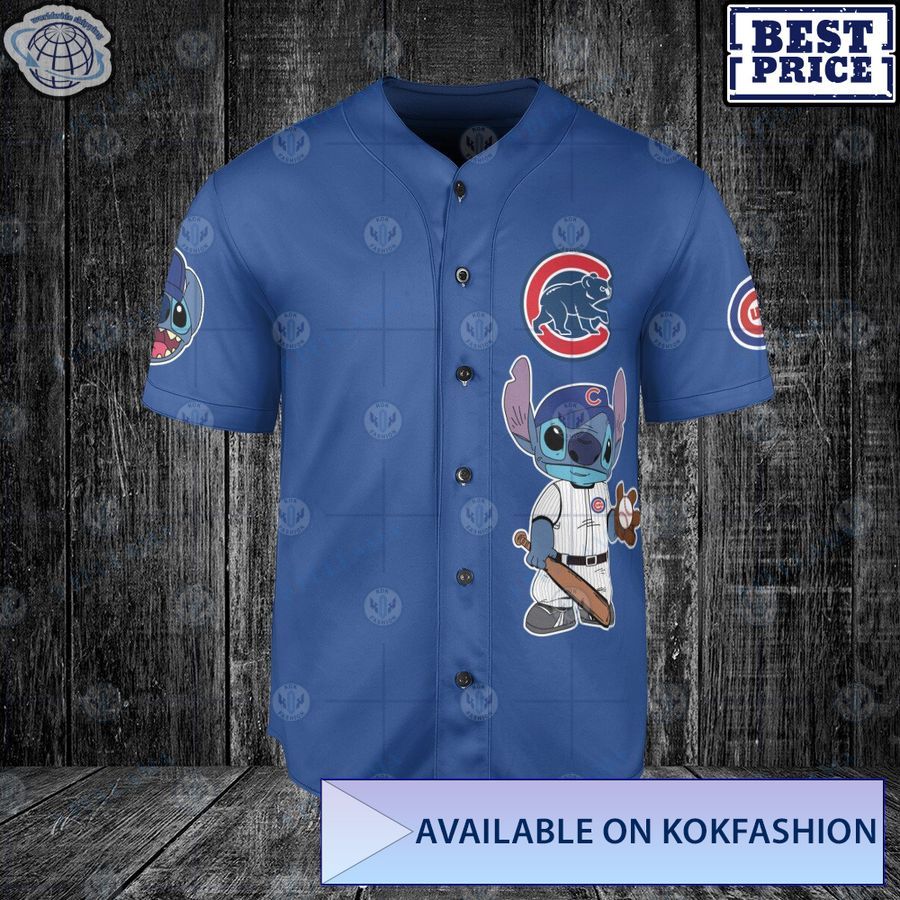Chicago Cubs Stitch CUSTOM Baseball Jersey -  Worldwide  Shipping