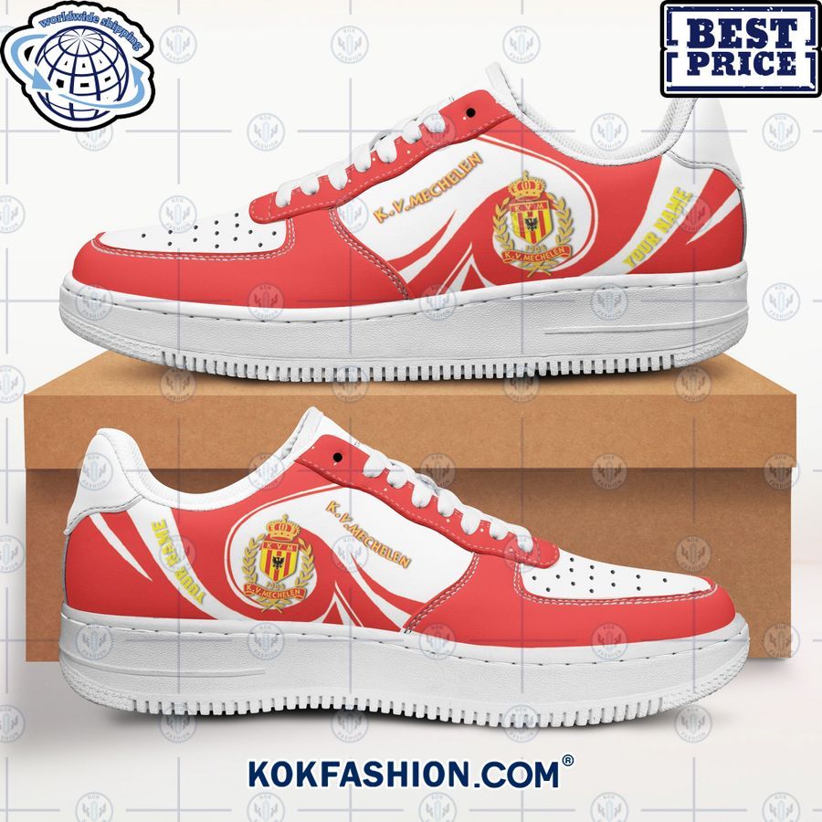 kv mechelen custom nike air force shoes 2 425 Kokfashion.com