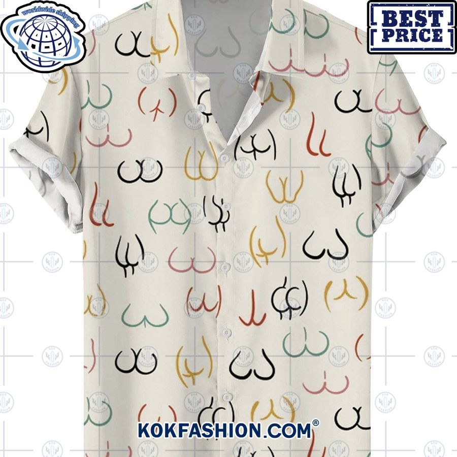 retro butts hawaiian shirt 1 950 Kokfashion.com