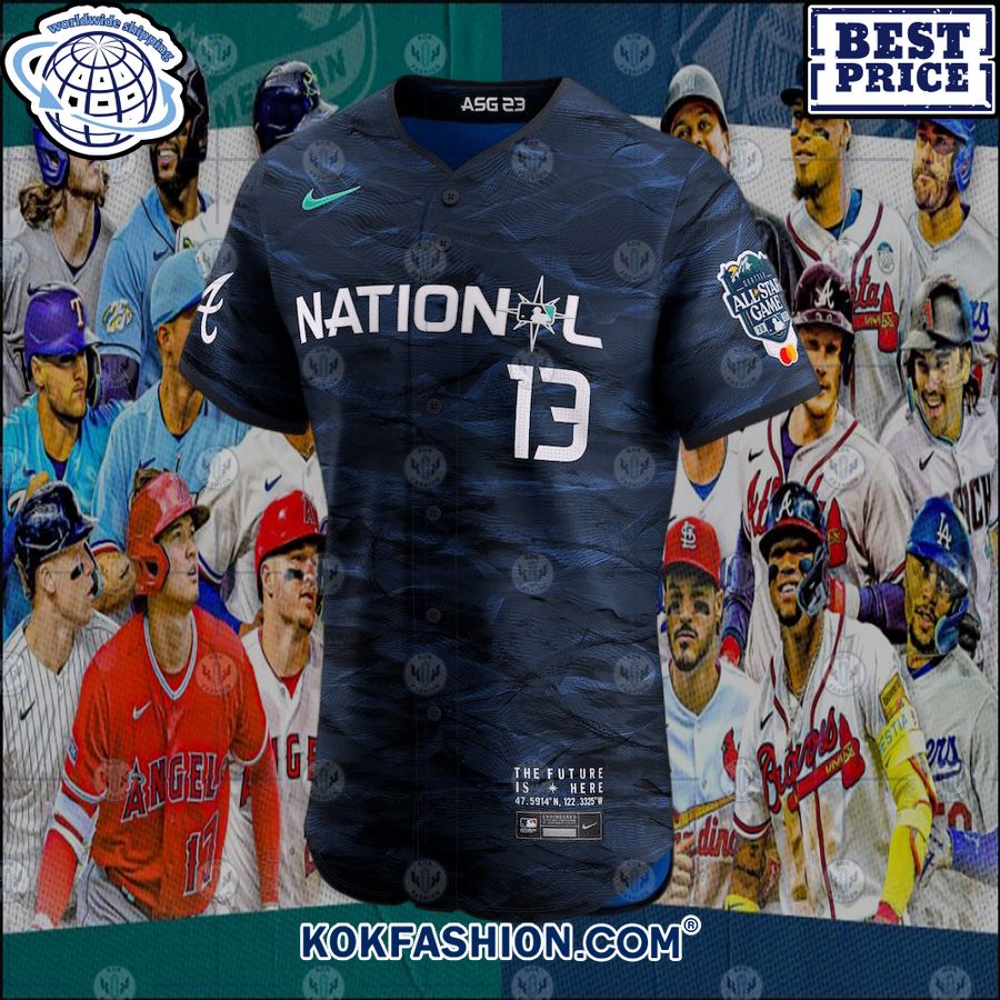 Women's American League Julio Rodriguez Nike Teal 2023 MLB All-Star Game  Limited Player Jersey
