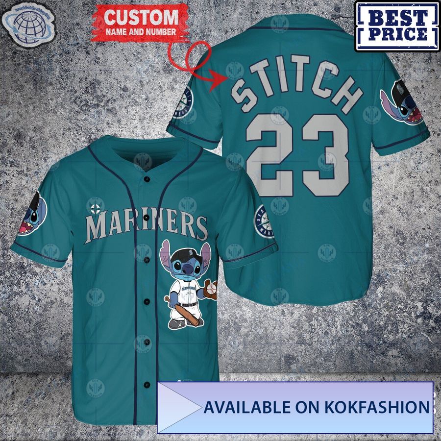 Seattle Mariners City Connect Mens BaseBall Jersey, Best Gifts For