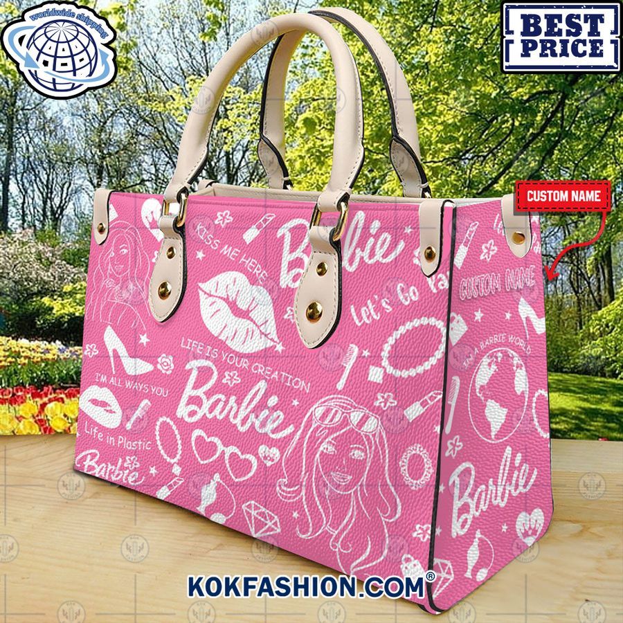 barbie life is your creation custom leather handbag 2 17 Kokfashion.com