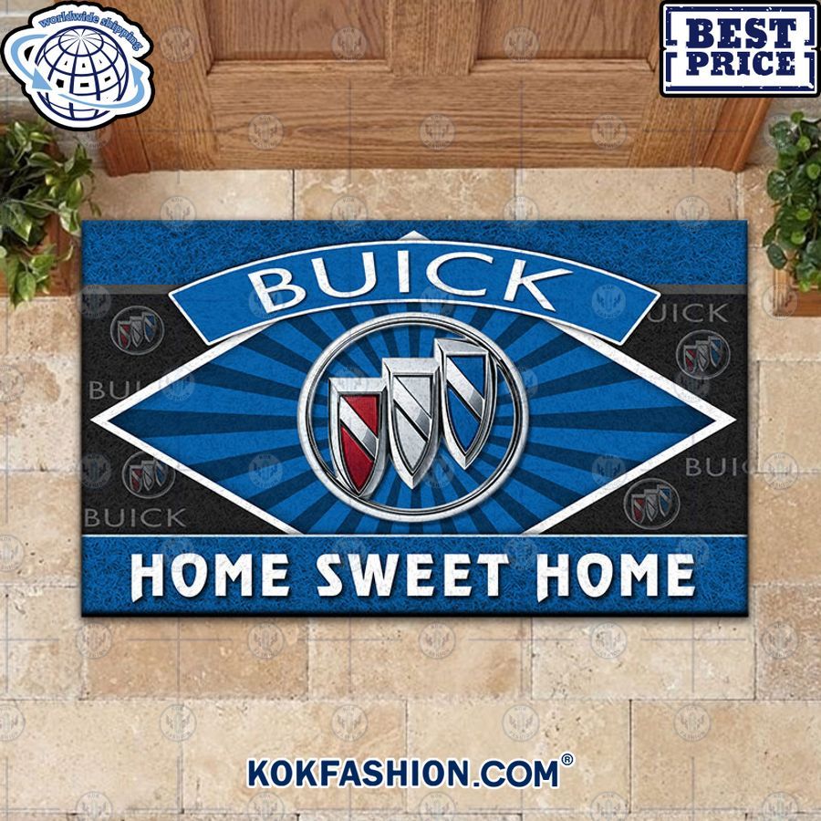 buick home sweet home doormat 2 835 Kokfashion.com
