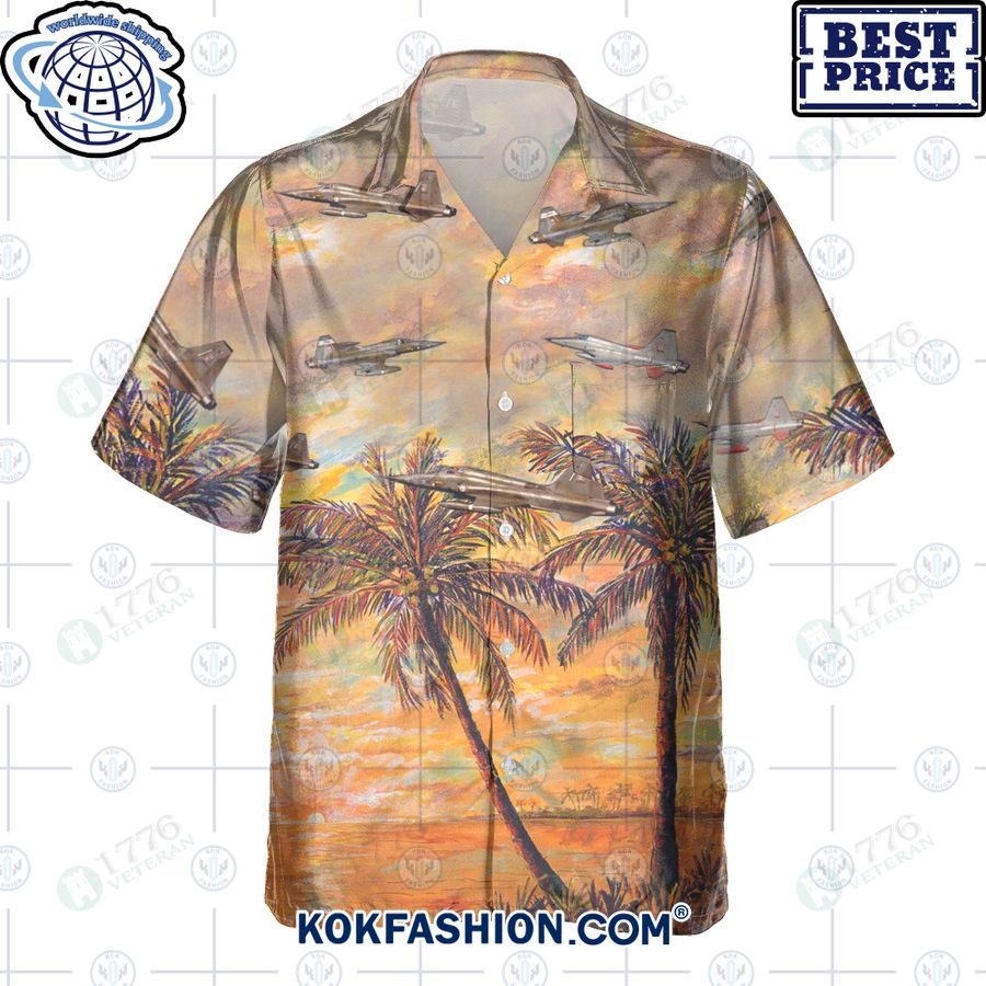 canadair cf 5 hawaiian shirt 1 645 Kokfashion.com