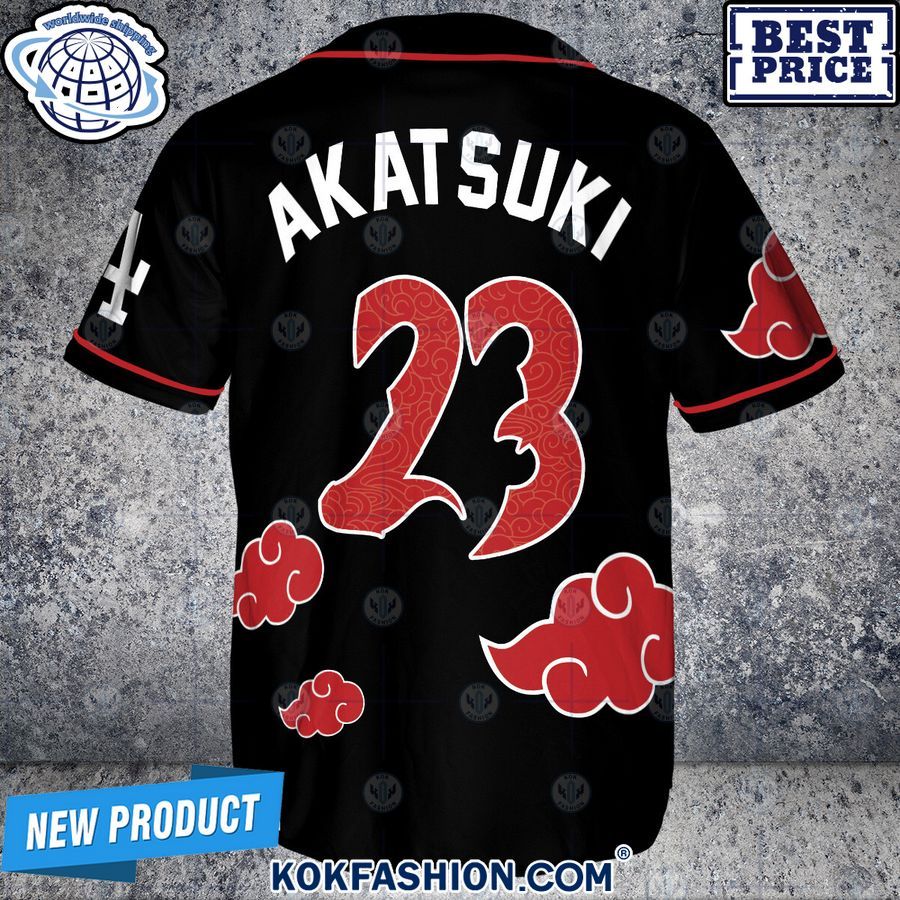 los angeles dodgers akatsuki custom baseball jersey 3 641 Kokfashion.com