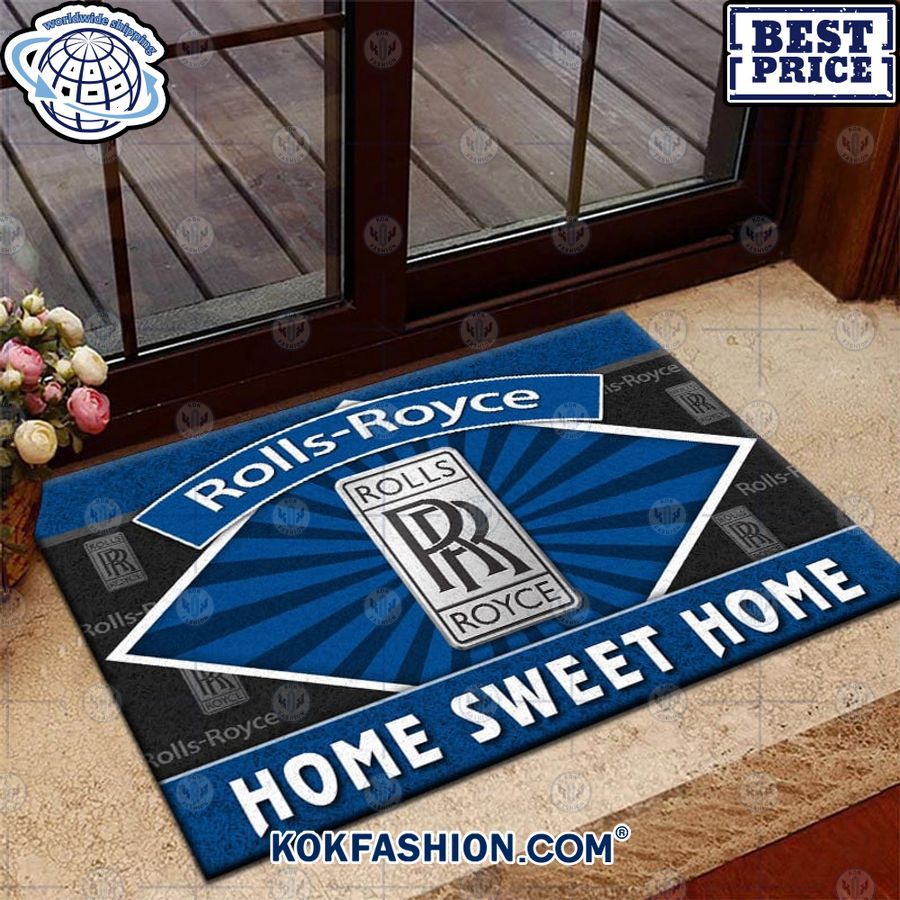 rolls royce home sweet home doormat 1 662 Kokfashion.com
