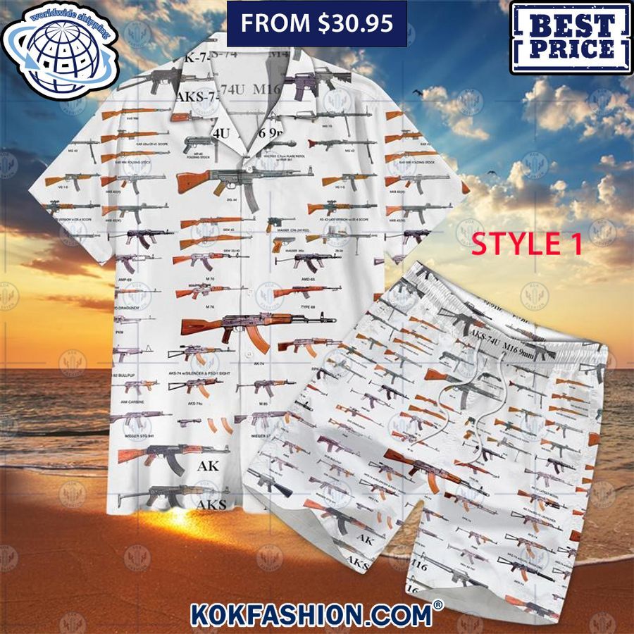 armory hawaiian shirt and shorts 1 Kokfashion.com