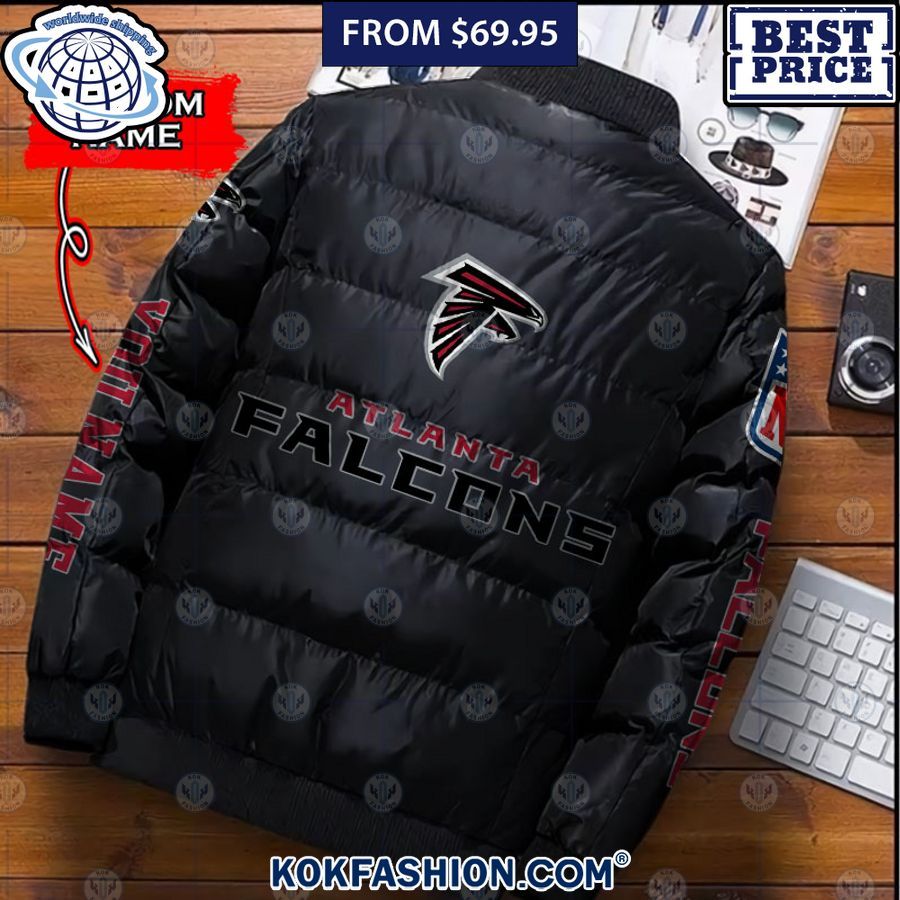Atlanta Falcons CUSTOM Puffer Down Jacket 