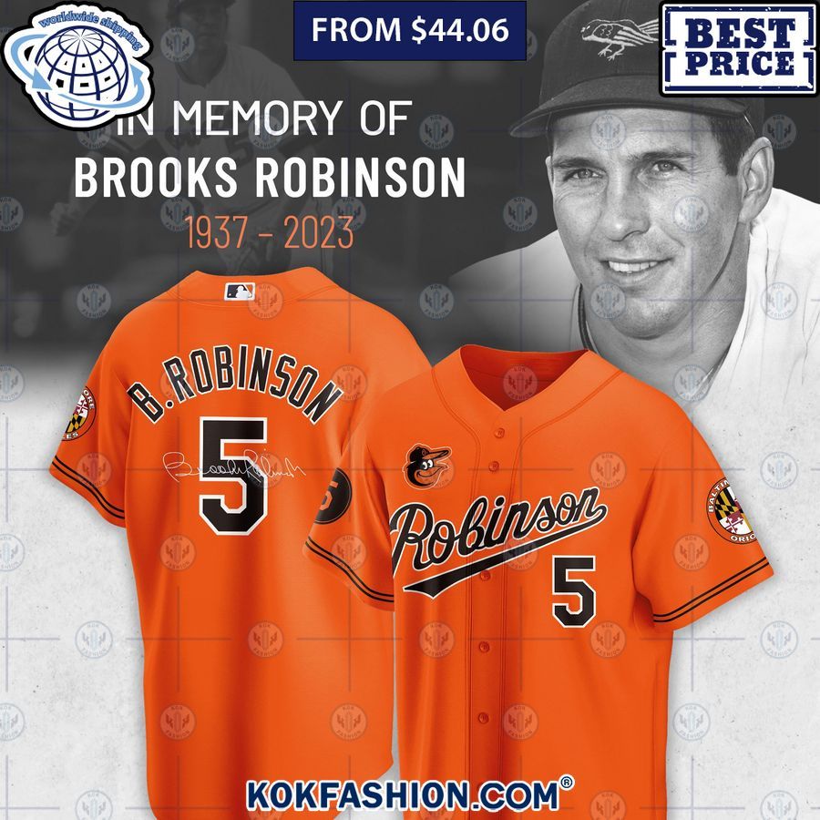 baltimore orioles b robinson baseball jersey 2 610 Kokfashion.com