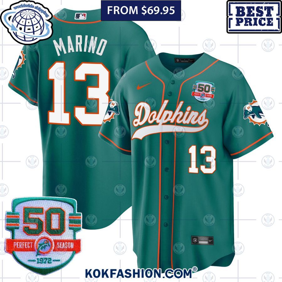 miami dolphins green jersey