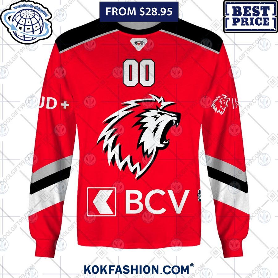 nl hockey lausanne hc home jersey hoodie shirt 4 282 Kokfashion.com