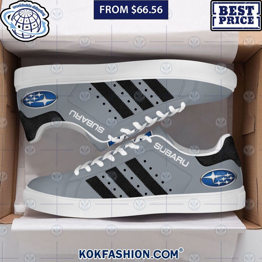 subaru grey stan smith shoes 1 125 Kokfashion.com