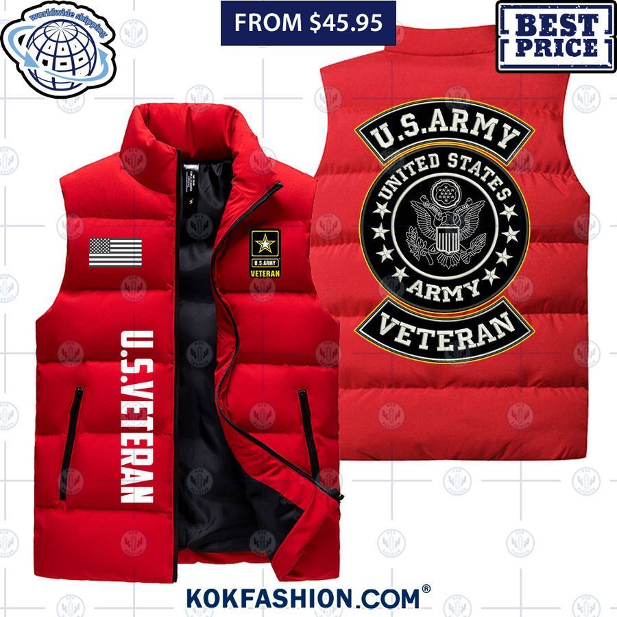 us army veteran sleeveless puffer jacket 3 Kokfashion.com