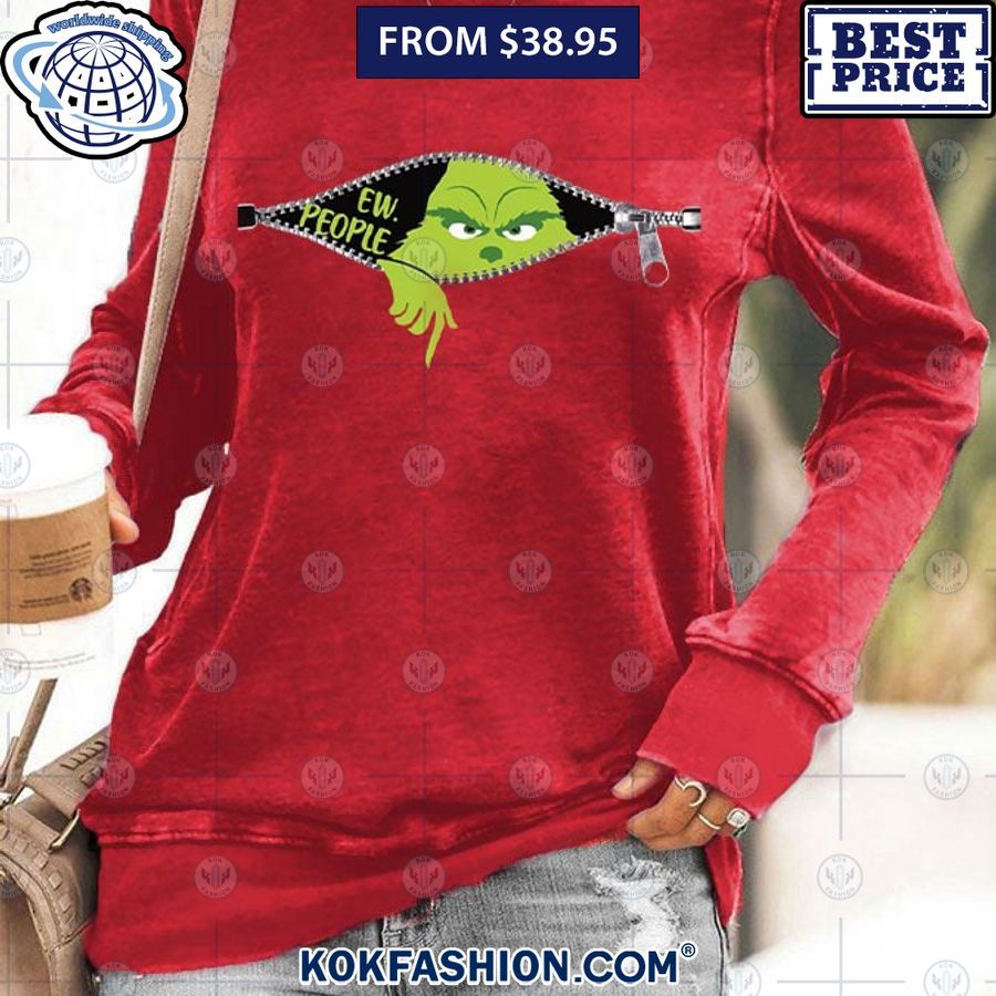 ew people grinch women sweatshirt 5 215 Kokfashion.com