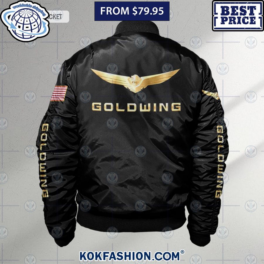 honda gold wing custom national flag bomber jacket 3 204 Kokfashion.com