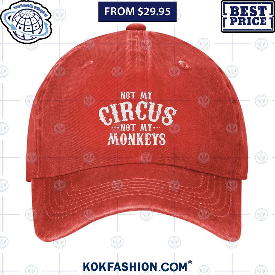 not my circus not my monkeys cap 7 Kokfashion.com