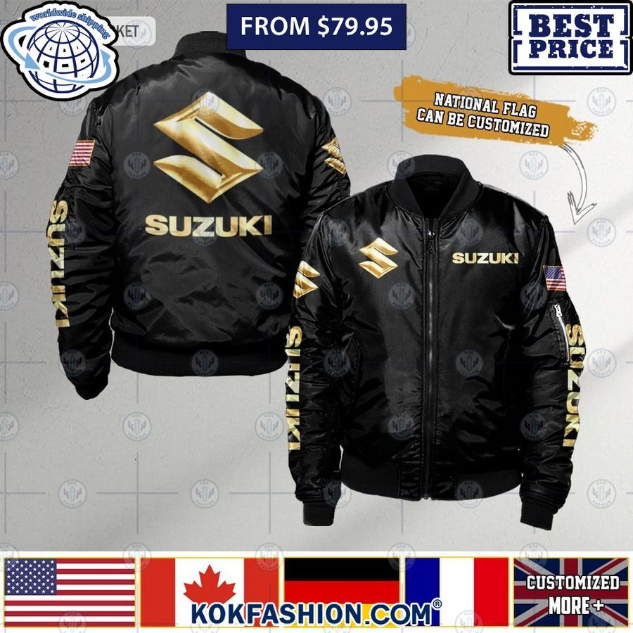 suzuki custom national flag bomber jacket 1 706 Kokfashion.com