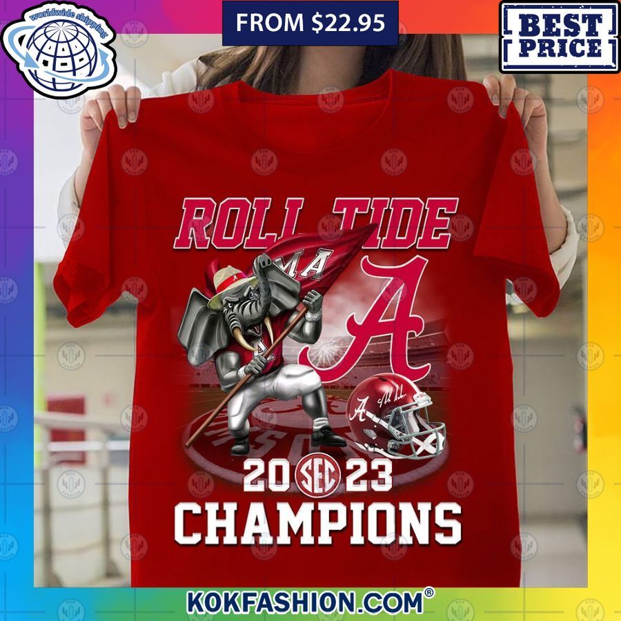Alabama Crimson Tide 2023 Champions Shirt Best picture ever