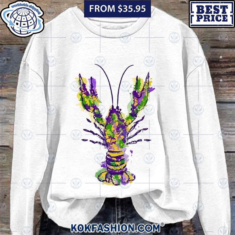 Carnival Crawfish Sweatshirt Best couple on earth