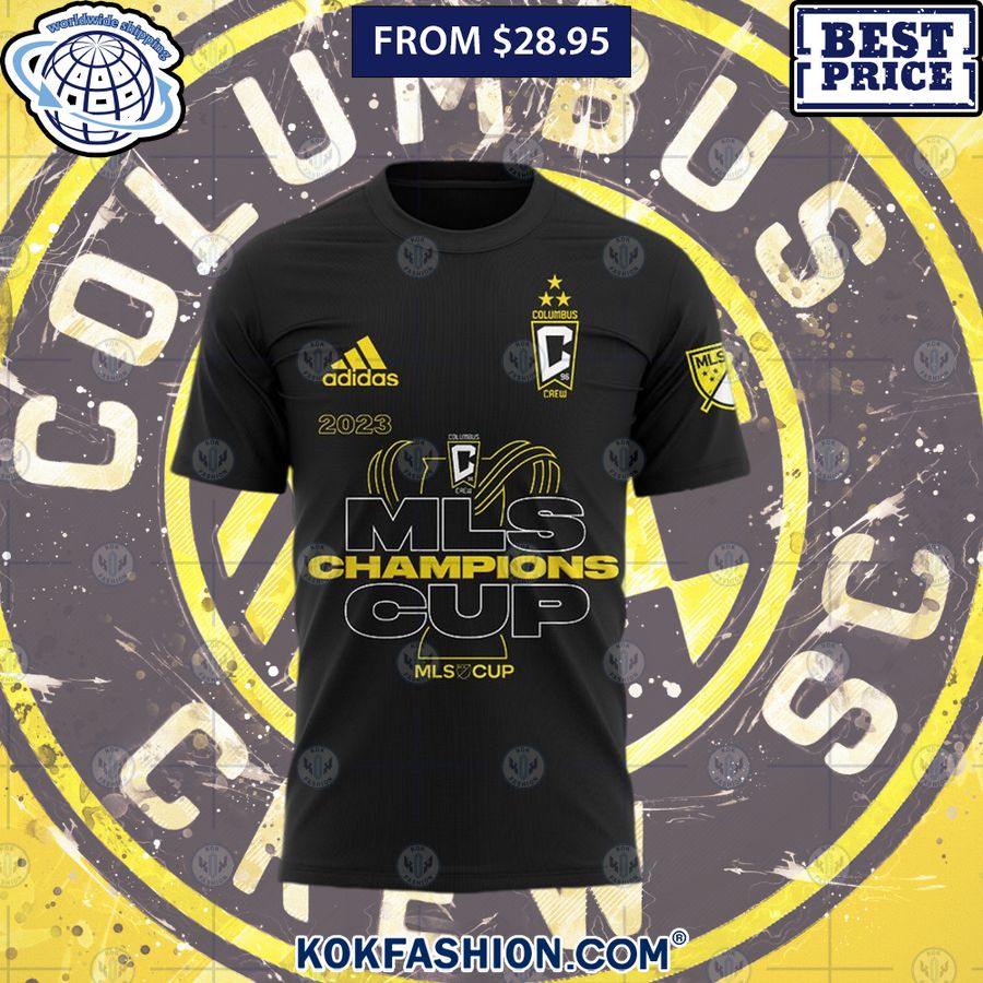 Columbus Crew MLS Champions Cup Shirt Generous look