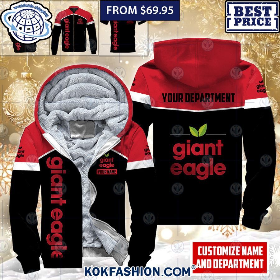 Giant Eagle CUSTOM Fleece Hoodie Good click