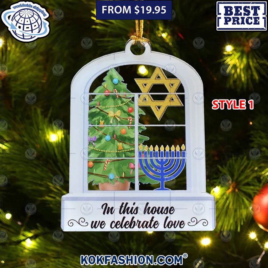 in this house we celebrate love christmas hanukkah ornament 1 510.jpg