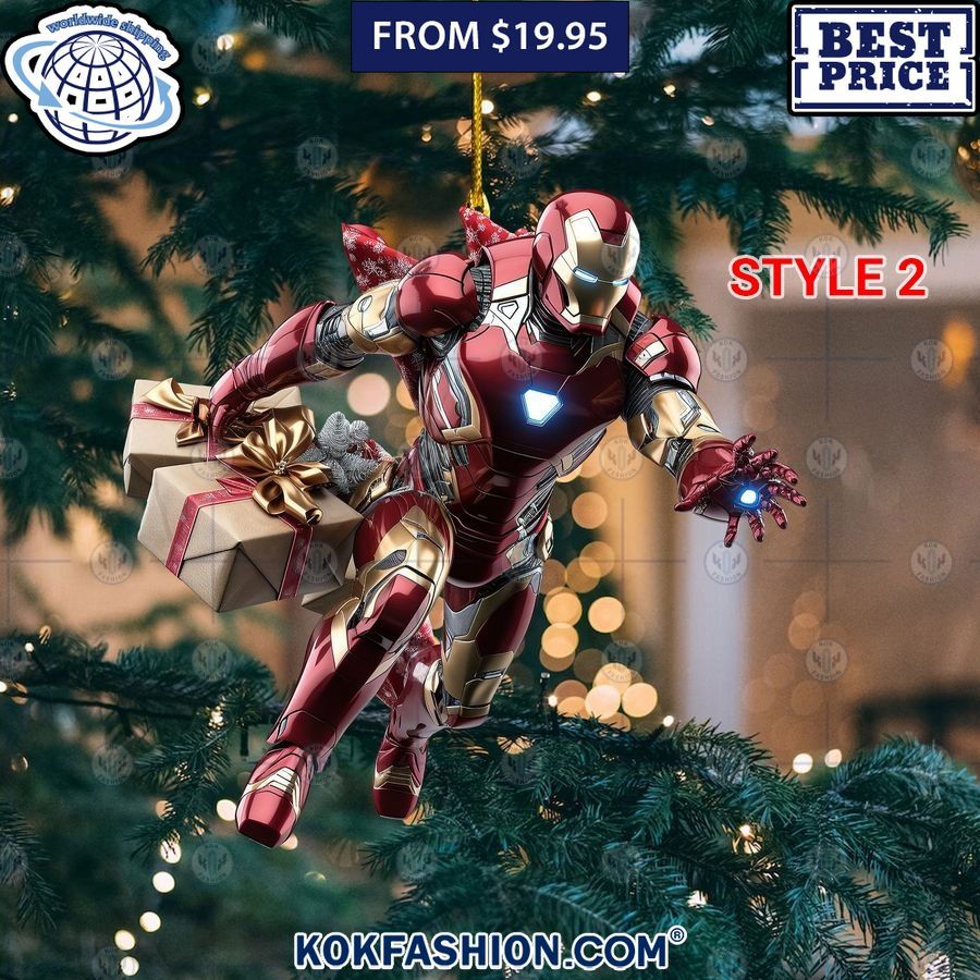 Iron Man Christmas Ornament You always inspire by your look bro