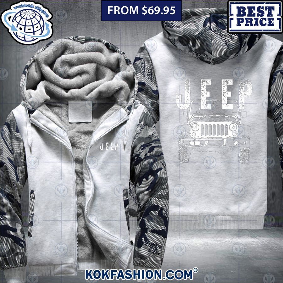 Jeep Car Fleece Hoodie Have you joined a gymnasium?
