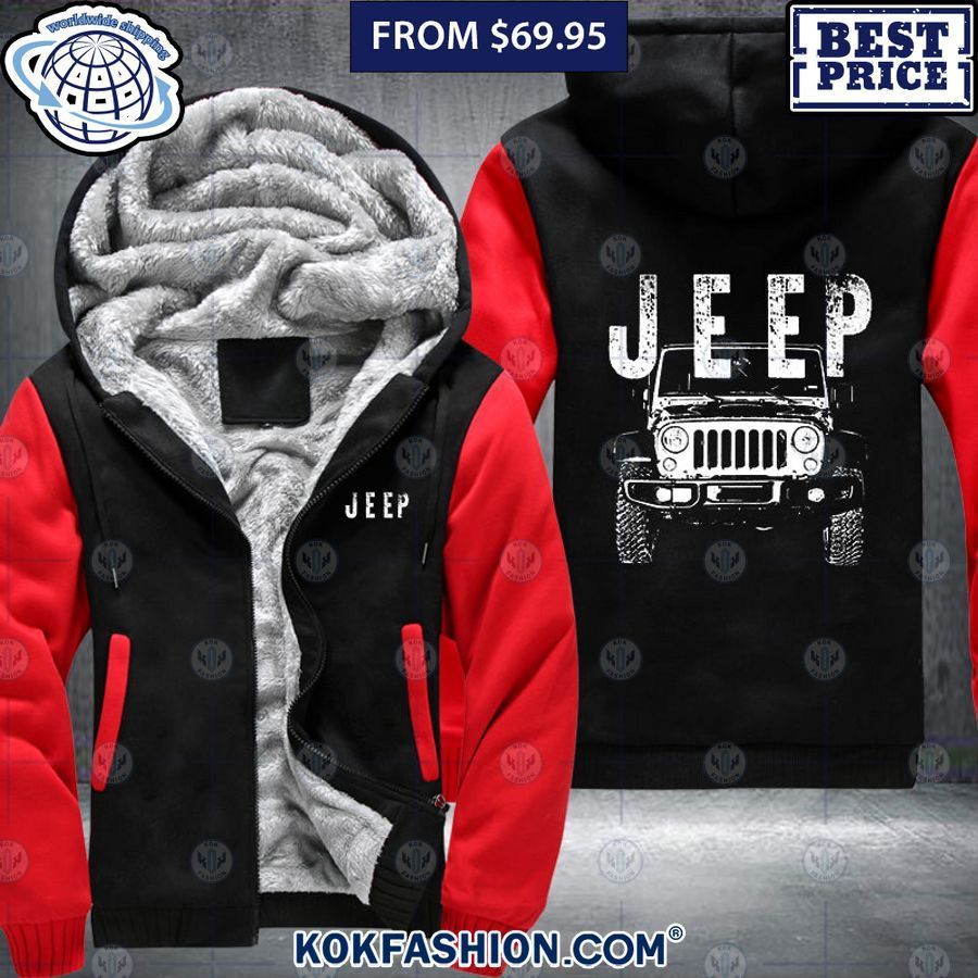 Jeep Car Fleece Hoodie I can see the development in your personality