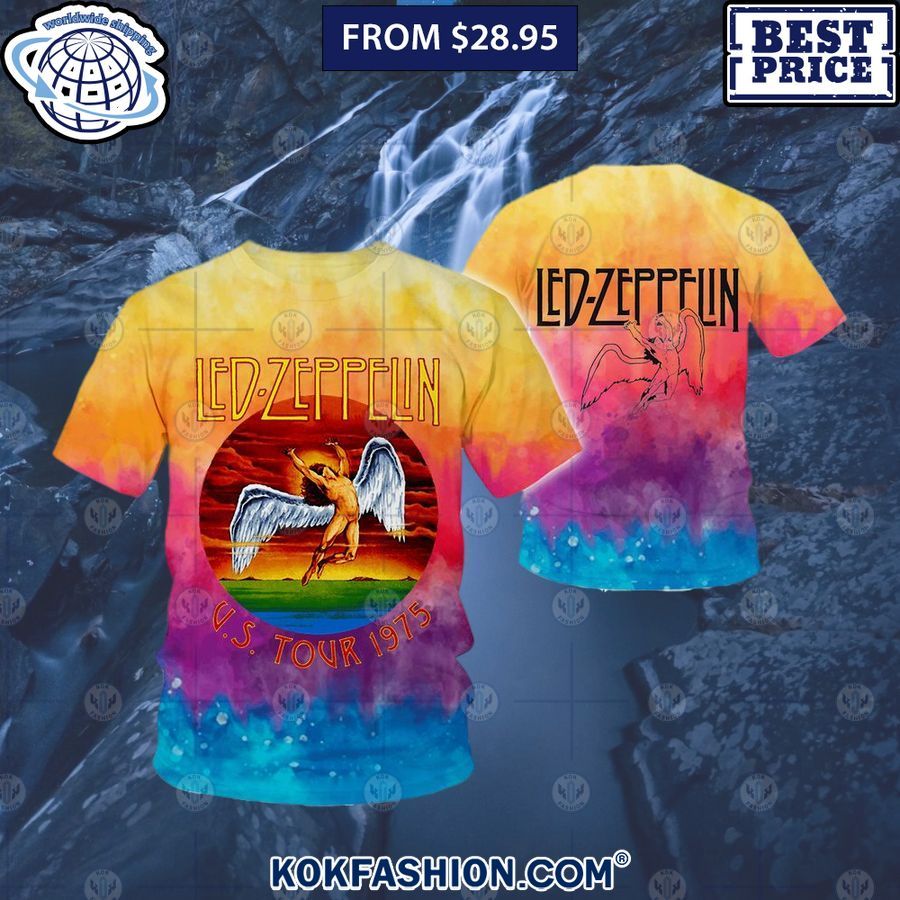 Led Zeppelin US Tour 1975 Shirt Trending picture dear