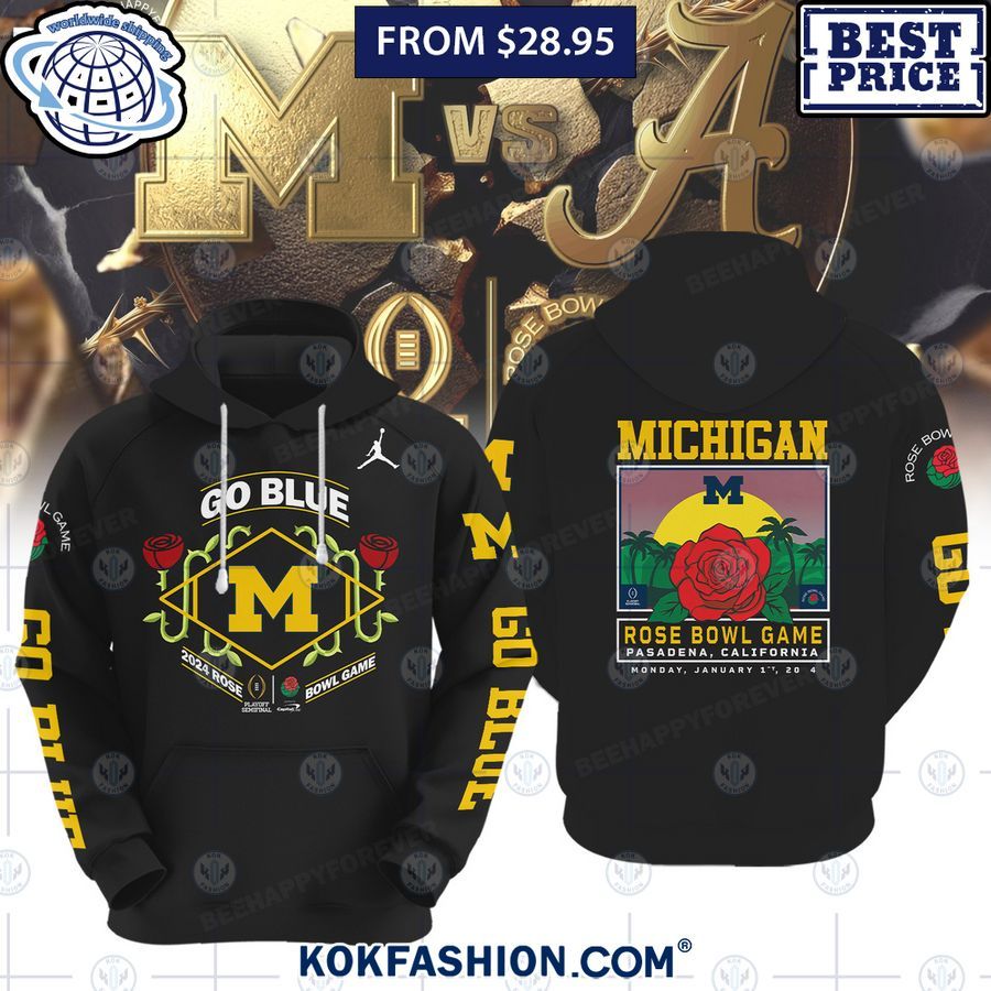 Michigan Wolverines Go Blue Shirt, Hoodie Nice place and nice picture