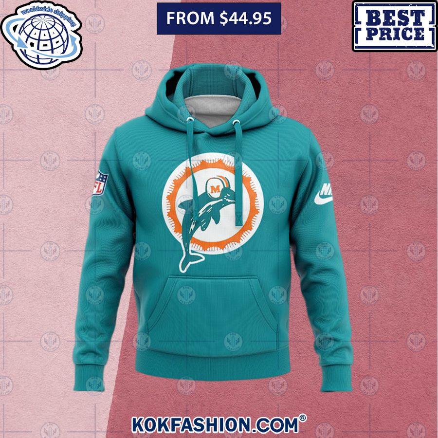 Mike McDaniel Miami Dolphins Throwback Hoodie You look so healthy and fit