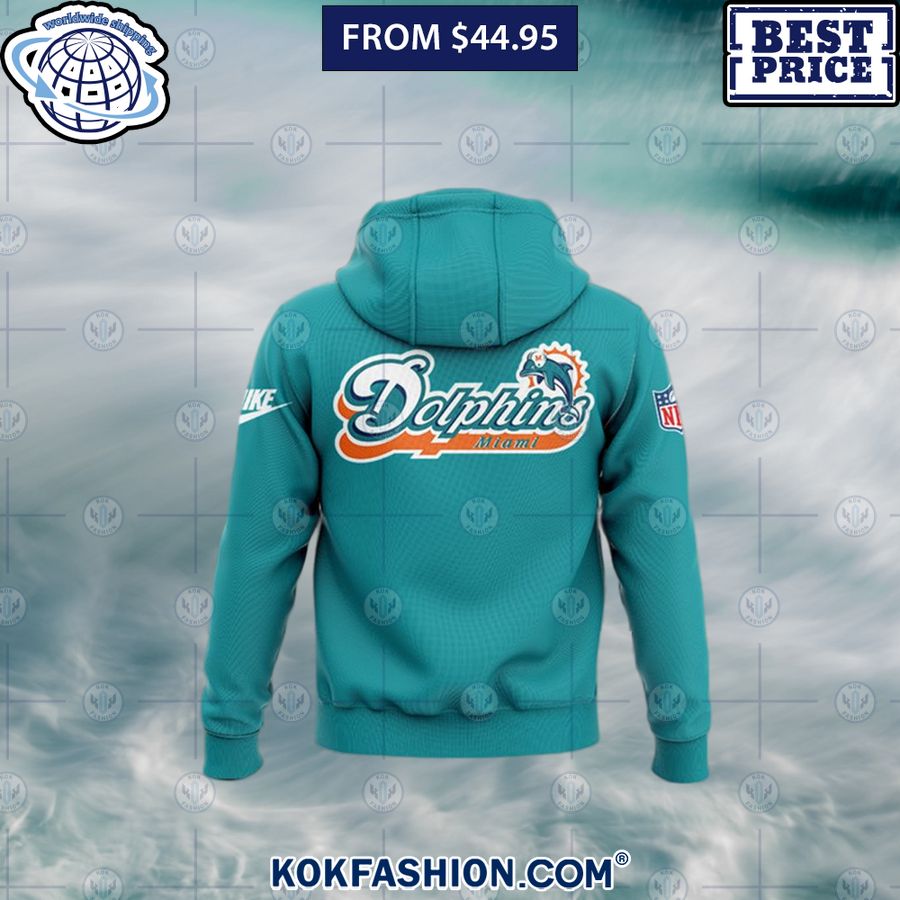 Mike McDaniel Miami Dolphins Throwback Hoodie Nice Pic