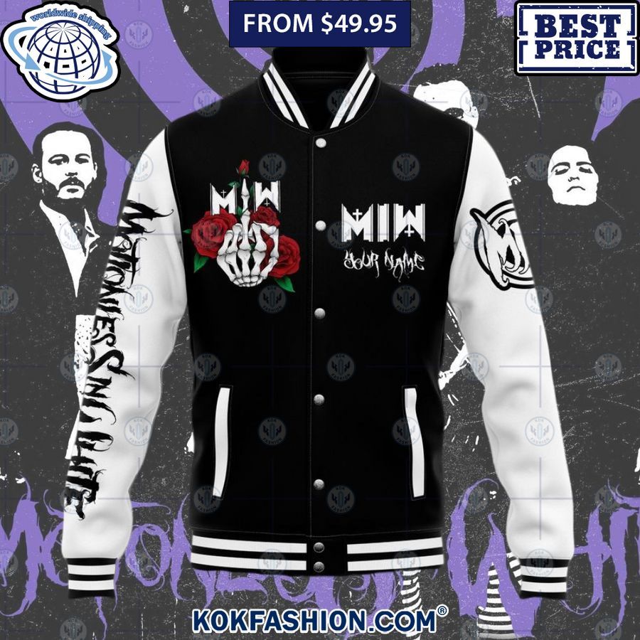 Motionless in White CUSTOM Baseball Jacket Unique and sober
