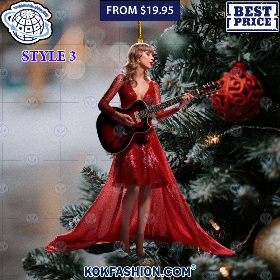 NEW Taylor Swift Christmas Ornament Handsome as usual