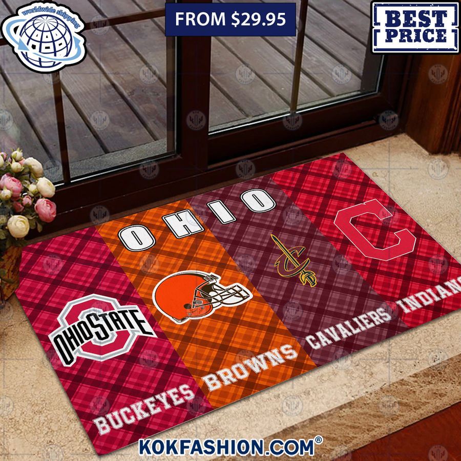 Ohio Sports Custom Team Doormat Great, I liked it