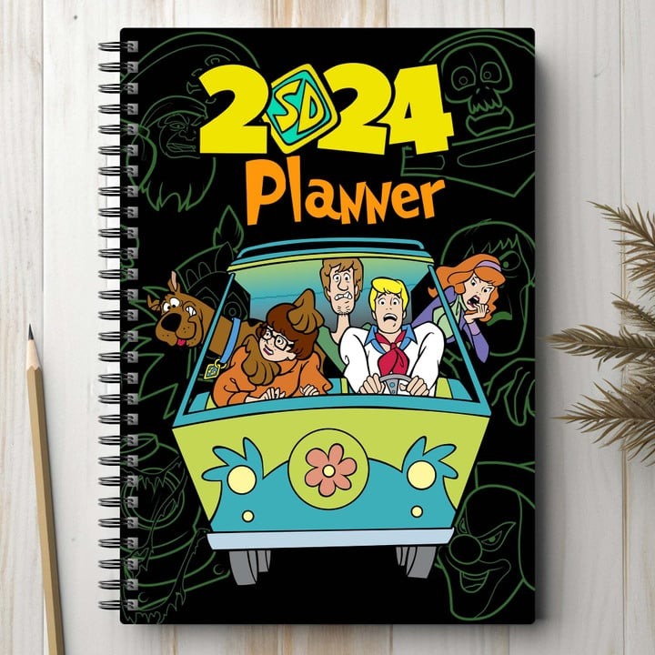 Scooby Doo this planner belongs to custom name notebook